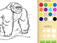 Trò chơi Zoo Animals Coloring Book for Kids