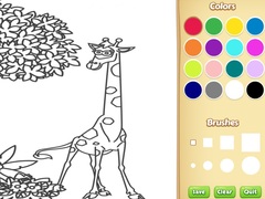 Trò chơi Jungle Animals Coloring Book for Kids