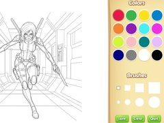 Trò chơi Wicked Coloring Book for Kids