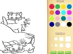 Trò chơi Cats Coloring Book For Kids