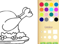 Trò chơi Food Coloring Book For Kids