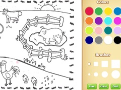 Trò chơi Farming Coloring Book For Kids