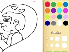 Trò chơi Love Coloring Book For Kids