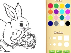 Trò chơi Bunny Coloring Book For Kids