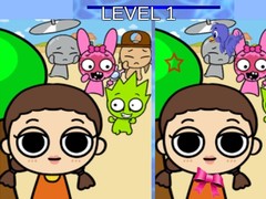 Trò chơi Sprunki and Squid Game Difference