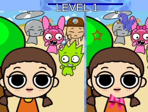 Trò chơi Sprunki và Squid Game Chênh lệch  online.