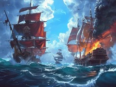 Trò chơi Pirate Ships: Build and Fight