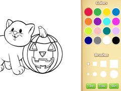Trò chơi Halloween Coloring Book