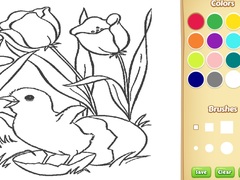 Trò chơi Flowers Coloring Book For Kids