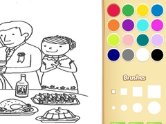 Trò chơi Wedding Coloring Book for Kids