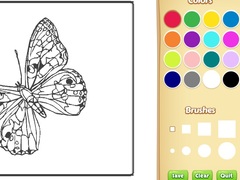 Trò chơi Butterflies Coloring Book for Kids