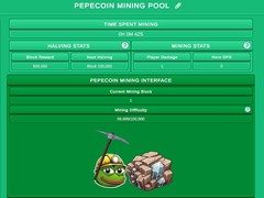 Trò chơi Pepecoin Miner Idle Simulator