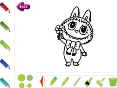 Trò chơi Labubu Coloring Pages