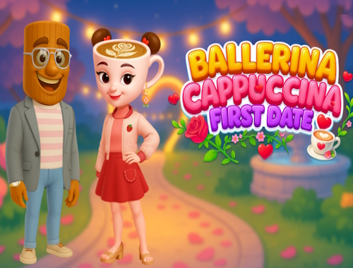 Trò chơi Ballerina Cappuccina Ngày đầu tiên  online.