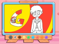 Trò chơi Coloring Book: Alphabet Lore G