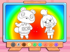 Trò chơi Coloring Book: Animal Crossing