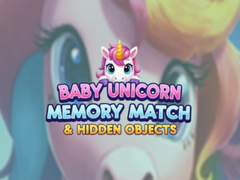 Trò chơi Baby Unicorn Memory Match & Hidden Objects