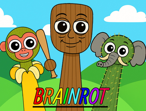 Trò chơi BRAINROT pha Sprunki  online.