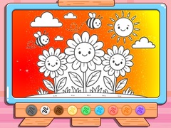 Trò chơi Coloring Book: Happy Flower