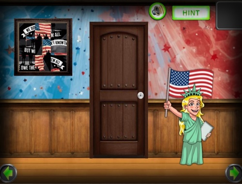 Trò chơi Thiên thần ngày 4 tháng 7 Escape 3  online.