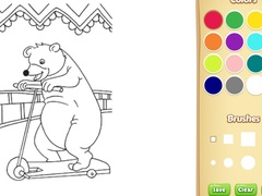Trò chơi Circus Animals Coloring Book
