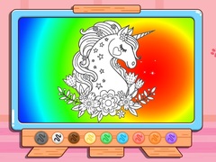 Trò chơi Coloring Book: Glitter Unicorn