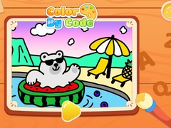 Trò chơi Color By Code: Polar Bear