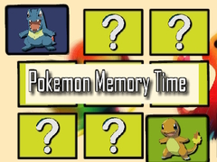 Trò chơi Pokemon Memory Time