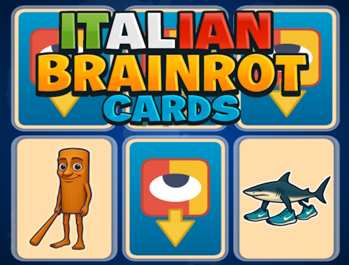 Trò chơi Thẻ Brainrot Ý  online.