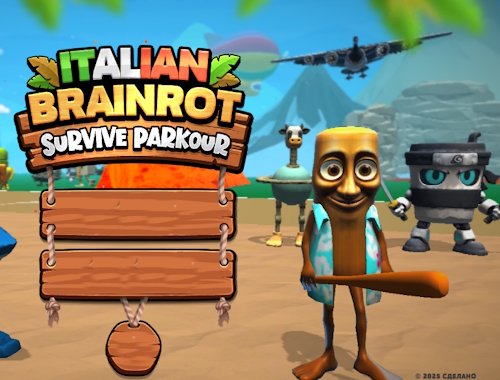 Trò chơi BRAINROT Ý sống sót sau parkour  online.