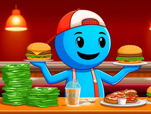 Trò chơi Người mô phỏng nhà hàng: Burgers & Pizza  online