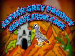 Trò chơi Clever Grey Parrot Escape from Cage