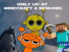 Trò chơi Only Up At Minecraft & Sprunki