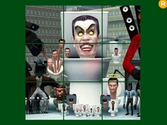Trò chơi Skibidi Toilet Sliding Puzzle