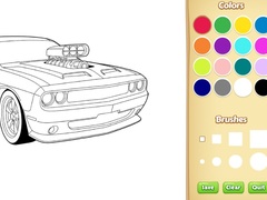 Trò chơi Car Coloring Book