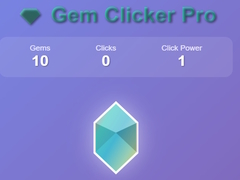 Trò chơi Gem clicker pro