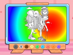 Trò chơi Coloring Book: Brainrot Animals Merge