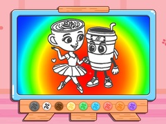 Trò chơi Coloring Book: Cappuccina Assassino Love Story