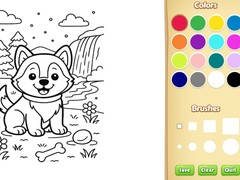 Trò chơi Dog Coloring Book