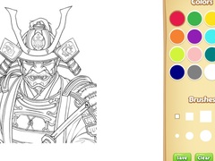 Trò chơi Samurai Coloring Book