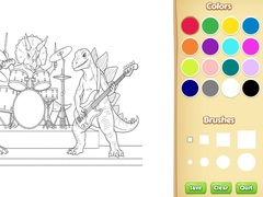 Trò chơi Dinosaur Coloring Book For Kids