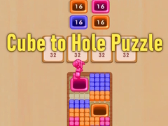 Trò chơi Cube to Hole Puzzle