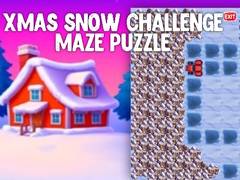 Trò chơi Xmas Snow Challenge Maze Puzzle
