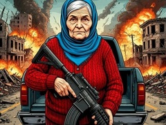 Trò chơi Grandma with machine-gun: Apocalypsis