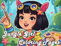 Trò chơi Jungle Girl: Coloring Pages