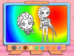 Trò chơi Coloring Book: Kpop Rumi