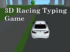 Trò chơi 3D Racing Typing Game