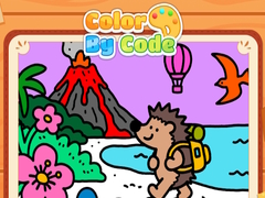 Trò chơi Color By Code Volcano Hedgehog