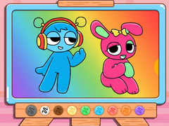Trò chơi Coloring Book: Sprunki Pinki & Oren