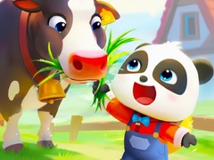 Trò chơi Jigsaw Puzzle: Baby Panda Cow Ranch